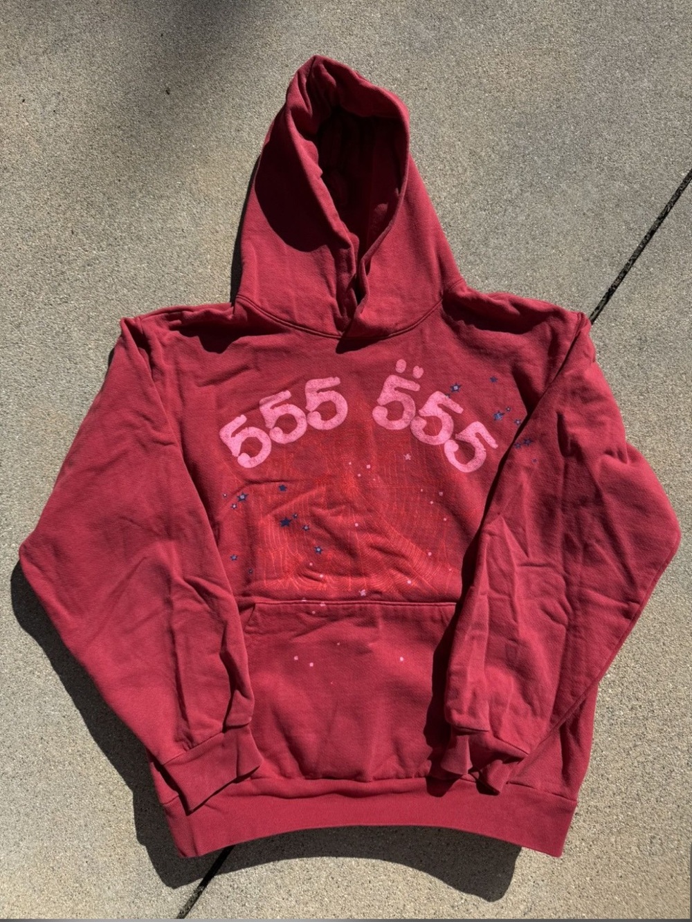 Red Sp5der hoodie